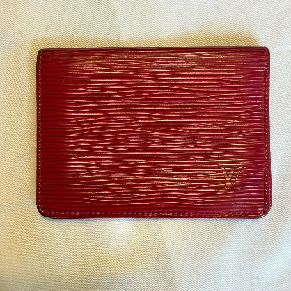 Louis Vuitton Epi Porte Cartes (Card Holder)